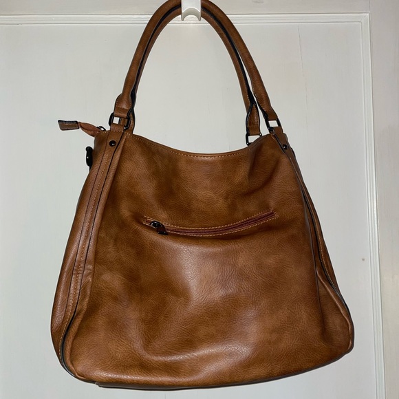 Women’s shoulder bag, brown, like new, used only a couple times. - Picture 2 of 5